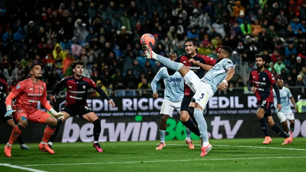 Cagliari shocks Juventus 1-0 to Blow Open Serie A Race