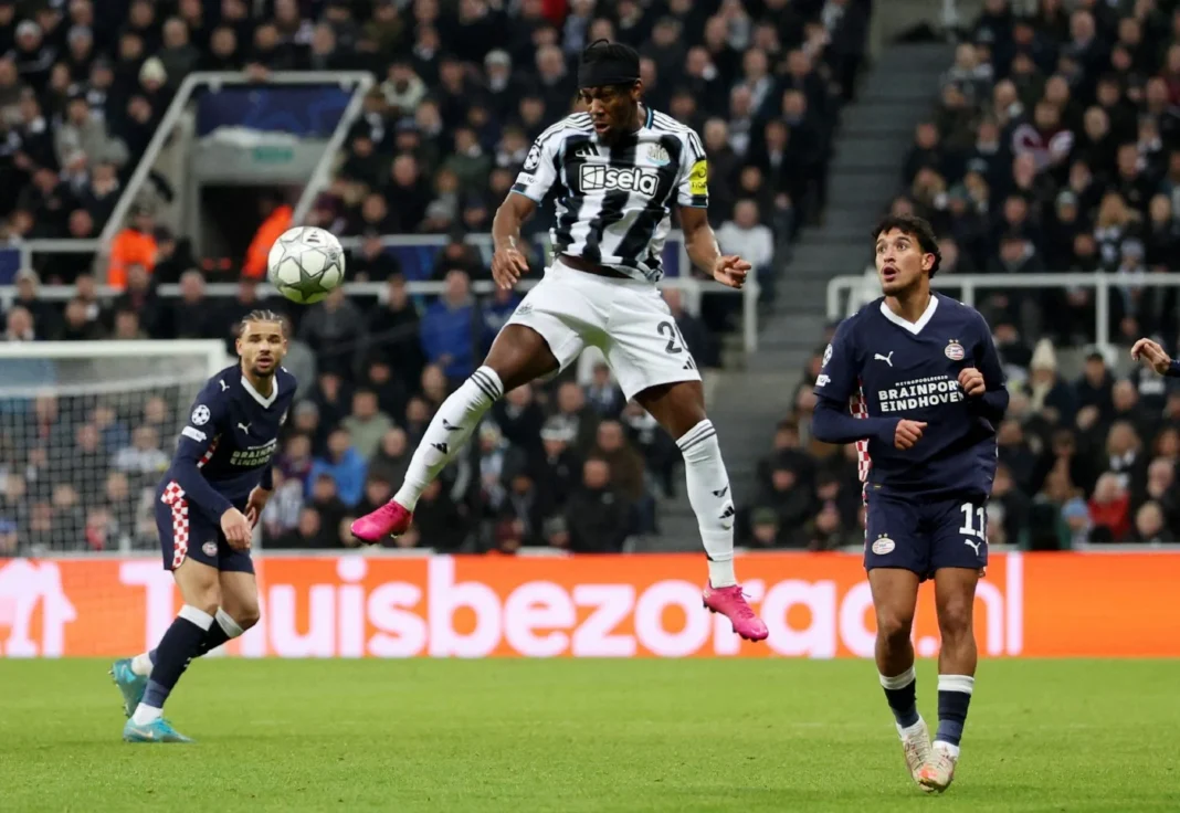 Newcastle 3-0 PSV: Magpies Storm into UCL Top Eight