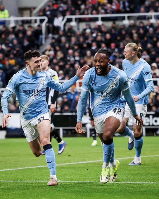 Manchester City Take Control Against Newcastle with 2-0 EFL Cup Semi-Final First-Leg Win