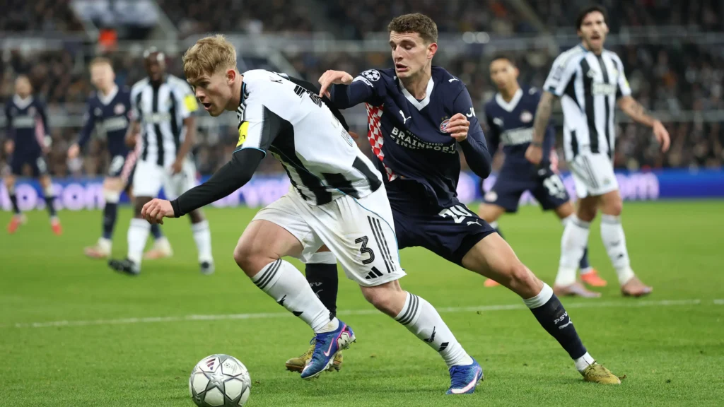 Newcastle 3-0 PSV: Magpies Storm into UCL Top Eight