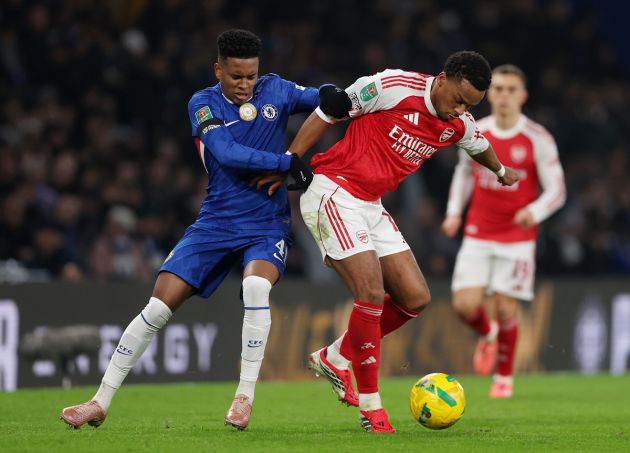 Arsenal Edge Chelsea 3–2 in Carabao Cup Semi-Final First Leg