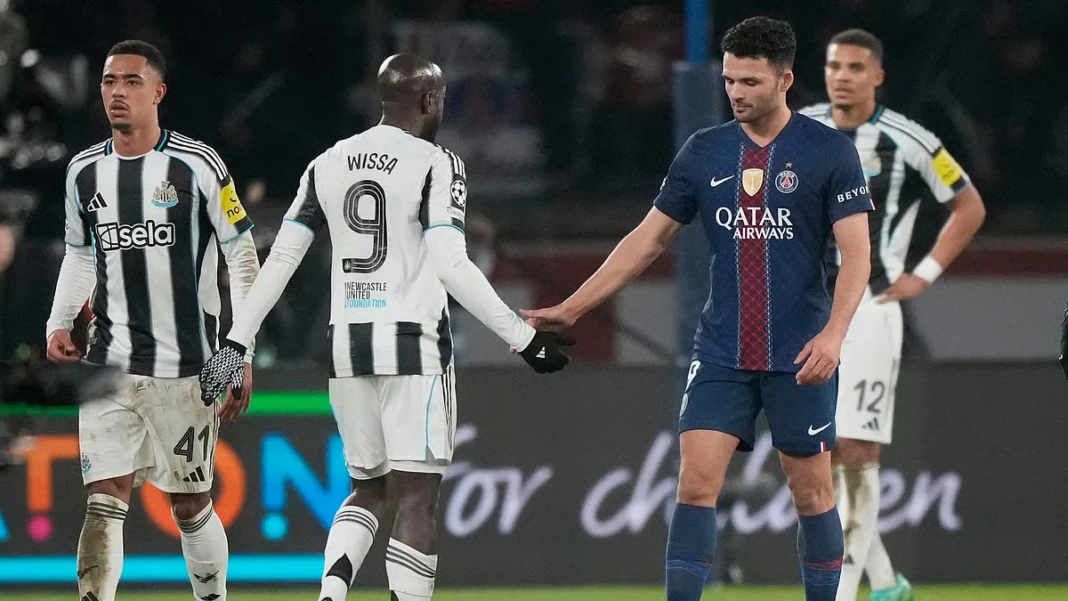 PSG vs Newcastle Ends 1-1 as Both Miss Automatic UCL Qualification
