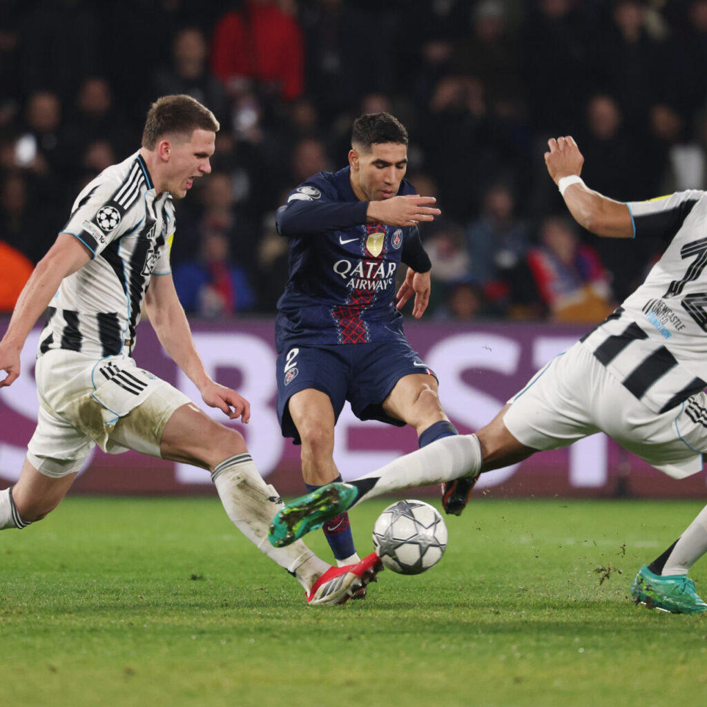 PSG vs Newcastle Ends 1-1 as Both Miss Automatic UCL Qualification
