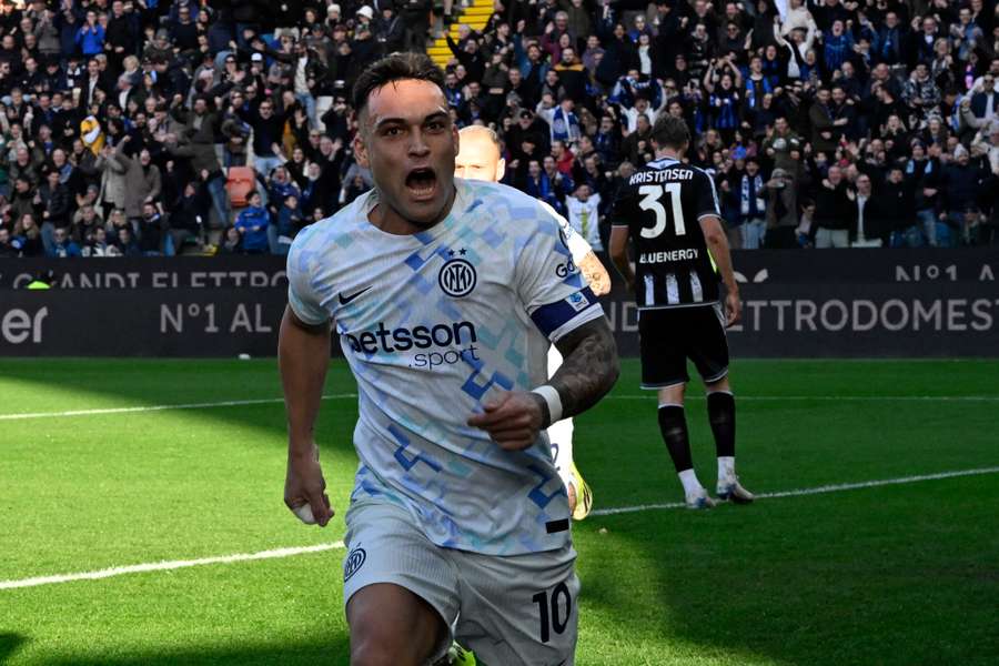 Inter Edge Udinese 1-0 to Open Six-Point Serie A Lead Ahead of Arsenal Clash