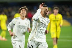 Real Madrid Go Top After 2-0 Win Over Villarreal as Mbappé Shines in LaLiga Clash