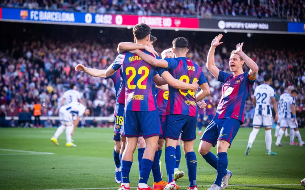 Barcelona 3-0 Levante: De Jong Ends Goal Drought as Barça Return to LaLiga Summit