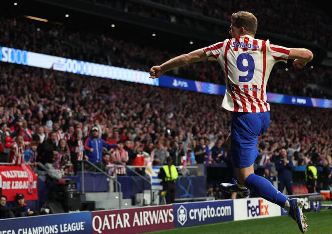 Atlético Madrid Beat Club Brugge 4-1 as Sørloth Hat-Trick Seals UCL Last-16 Spot
