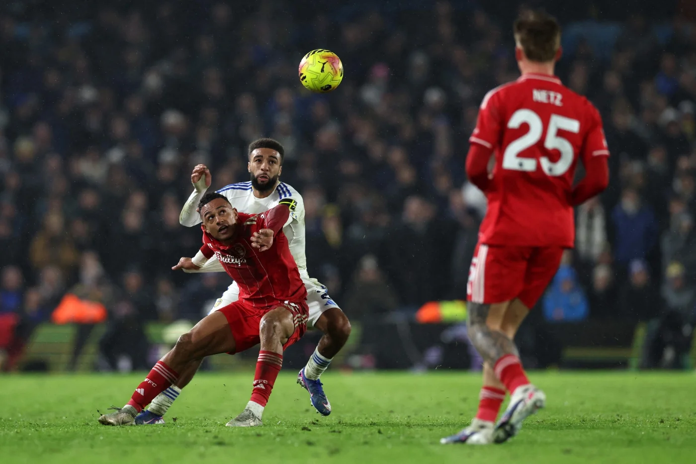 Leeds Beat Forest 3-1 to Boost Premier League Survival Hopes