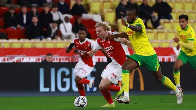 Monaco 3-1 Nantes: Adingra Brace Fires Monaco Towards Europe