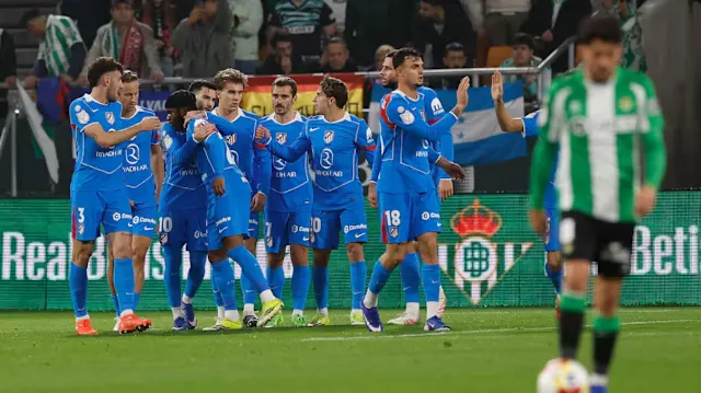 Atlético Madrid Crush Real Betis 5-0 to Storm Into Copa del Rey Semi-Finals
