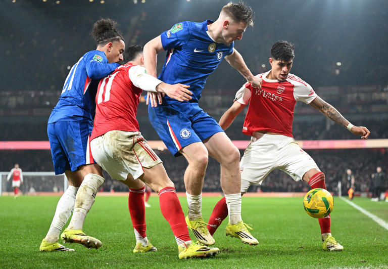 Arsenal Edge Chelsea 1-0 to Seal 4-2 Aggregate Win and Book Carabao Cup Final