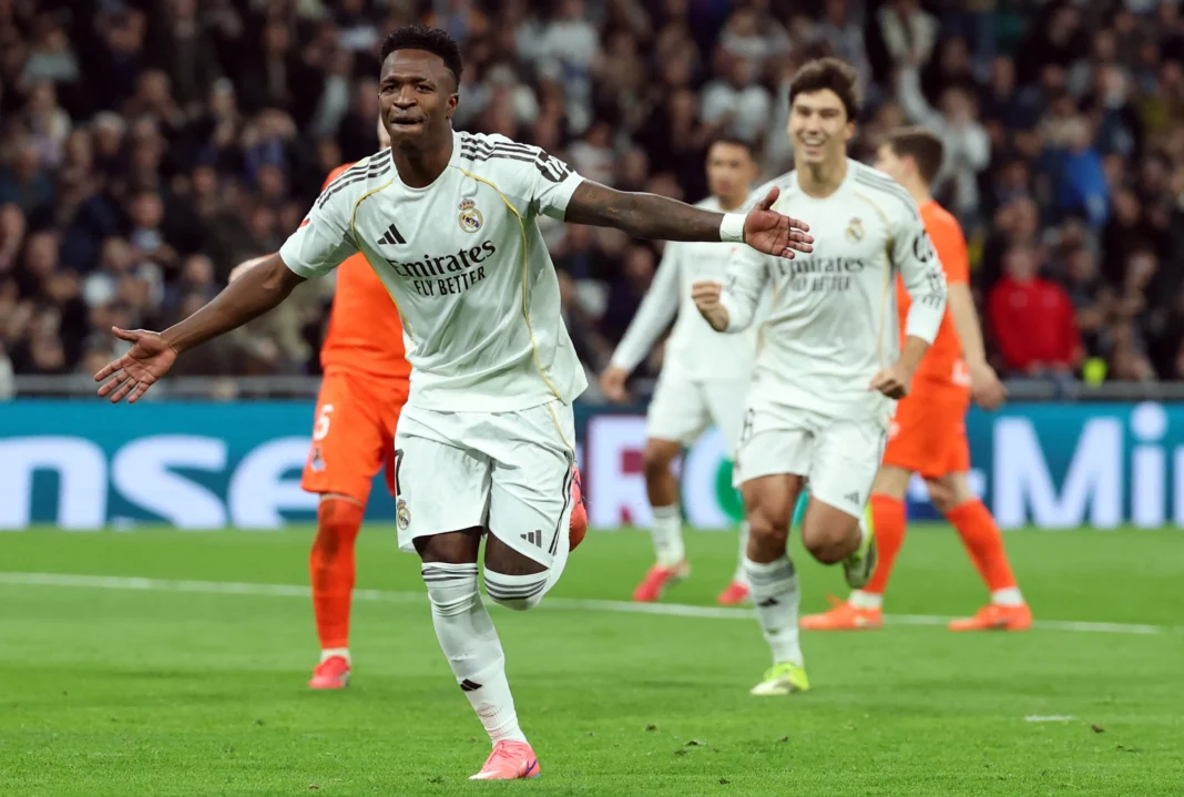 Real Madrid 4-1 Real Sociedad: Vinícius Shines as Los Blancos Go Top