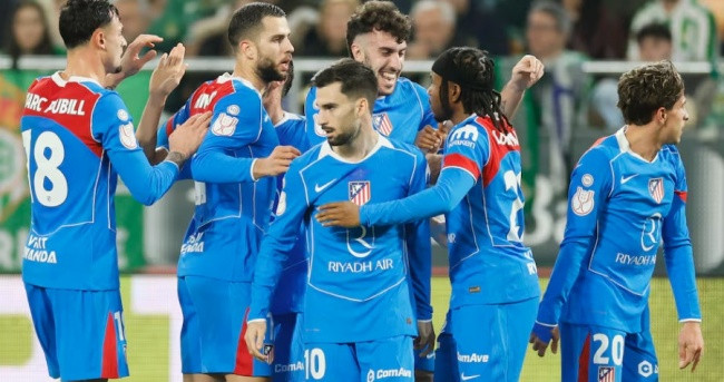 Atlético Madrid Crush Real Betis 5-0 to Storm Into Copa del Rey Semi-Finals
