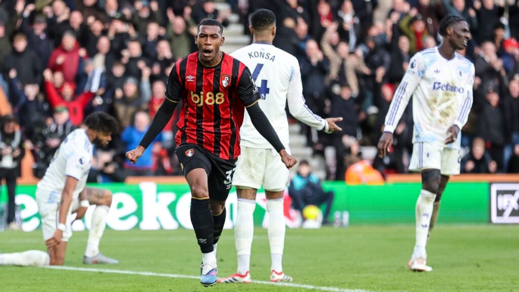 Bournemouth 1-1 Aston Villa: Brazilian Wonder Goal Rescues Cherries