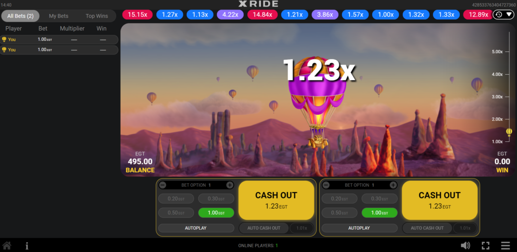 Ride X Crash Game Tanzania: Play Ride X Online for Real Money and Win Big in TZS
