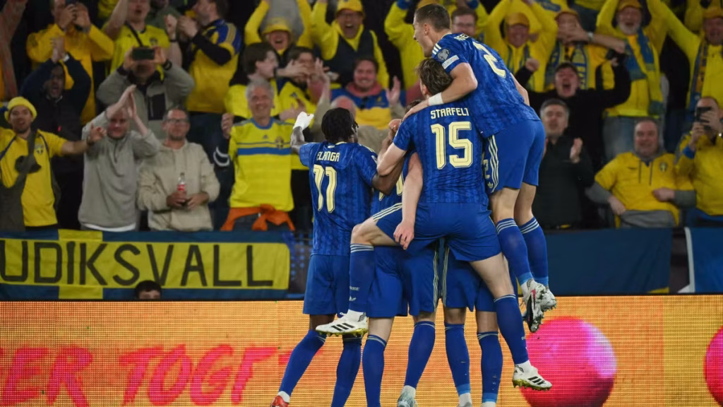 Sweden 3-1 Ukraine: Gyökeres Hat-Trick Sends Sweden to WC Playoff Final