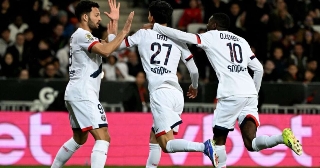 PSG 4-0 Nice: Dominant Parisians Return to Ligue 1 Summit in Style
