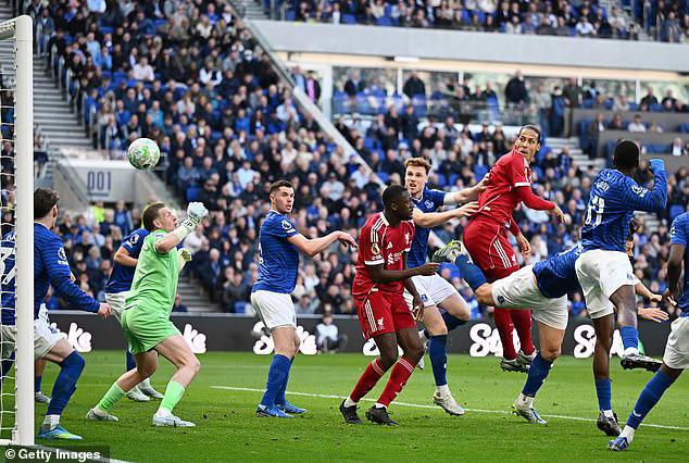 Liverpool 2-1 Everton: Van Dijk Nets 100th-Minute Winner