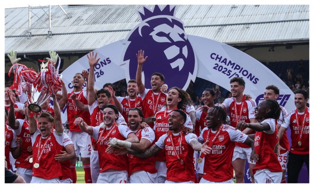 Arsenal Win Premier League 2025/26 Title
