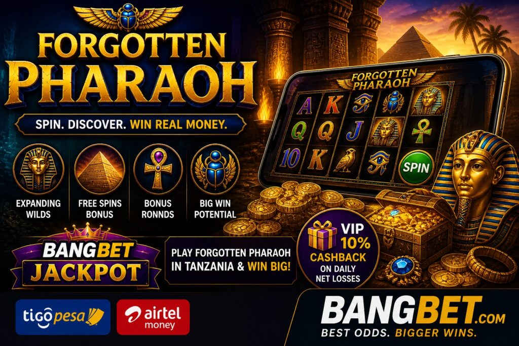 Forgotten Pharaoh Tanzania – Spin for Real Money Wins Today