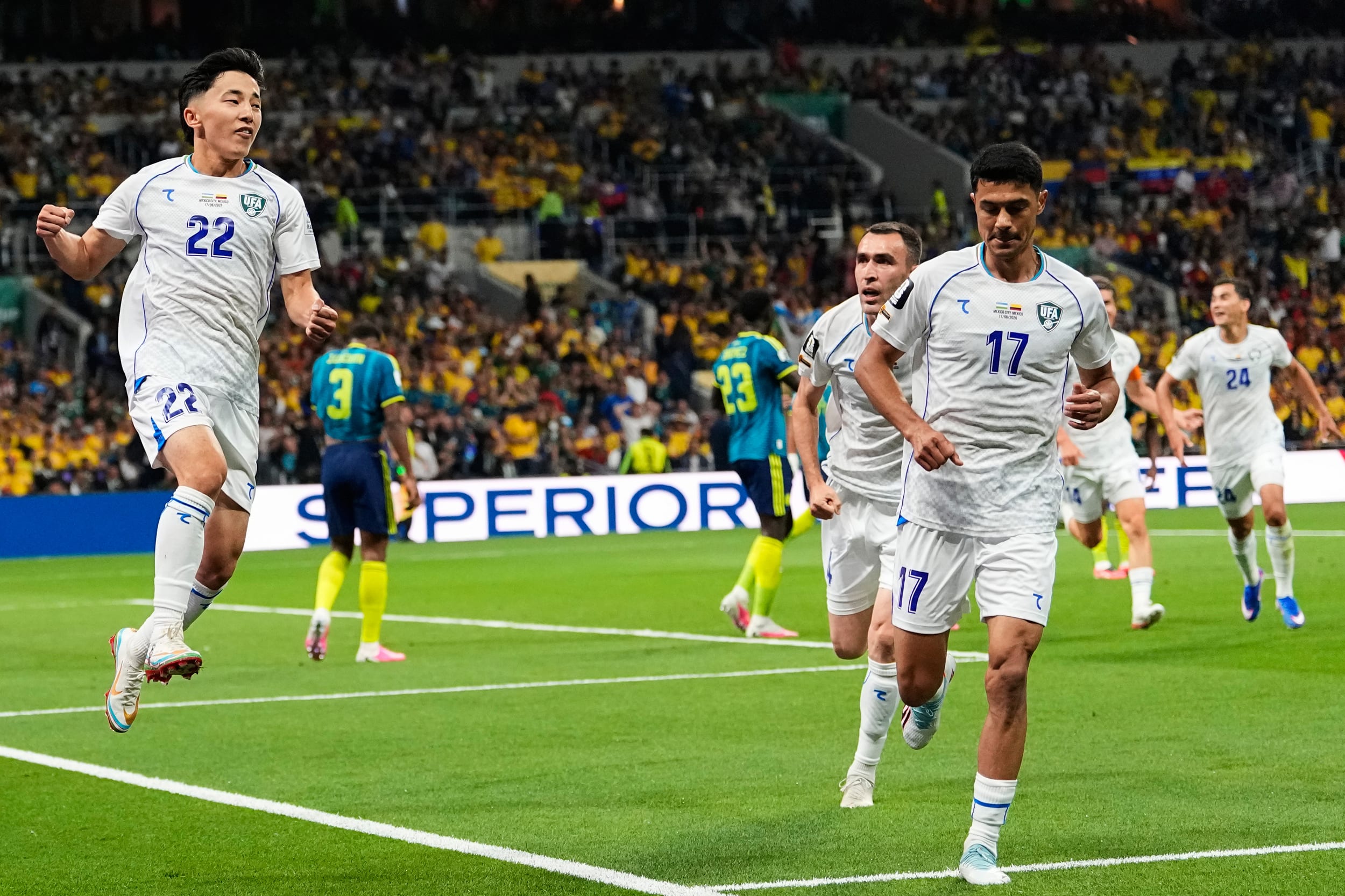 Colombia Edge Uzbekistan 3-1 in Historic FIFA World Cup Clash