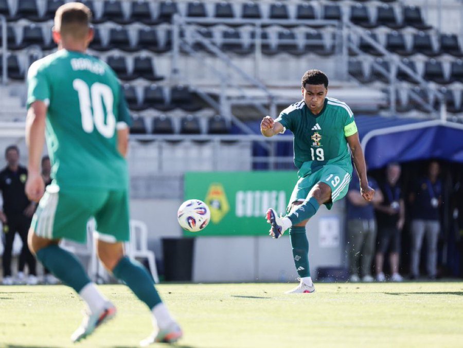 Northern Ireland Beat Guinea 1-0 in an international friendly