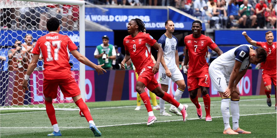 Switzerland Hammer Bosnia 4-1 to Take Control of Group B 