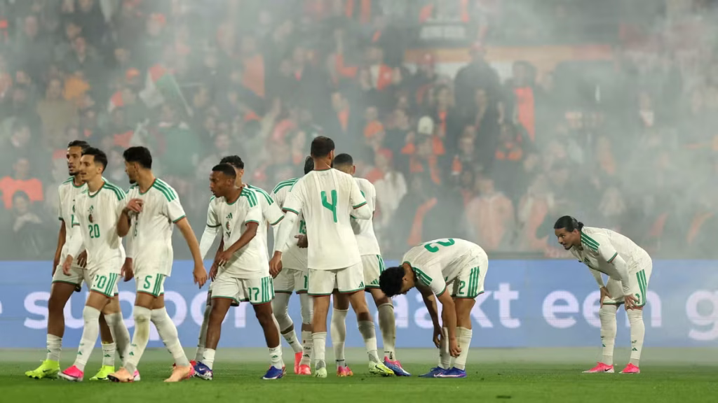 Algeria Shock Netherlands 1-0 as Hadj Moussa Scores Stunning Late Winner