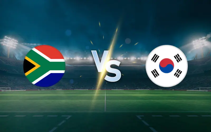 South Africa vs South Korea Prediction: Bafana Fight for World Cup Survival