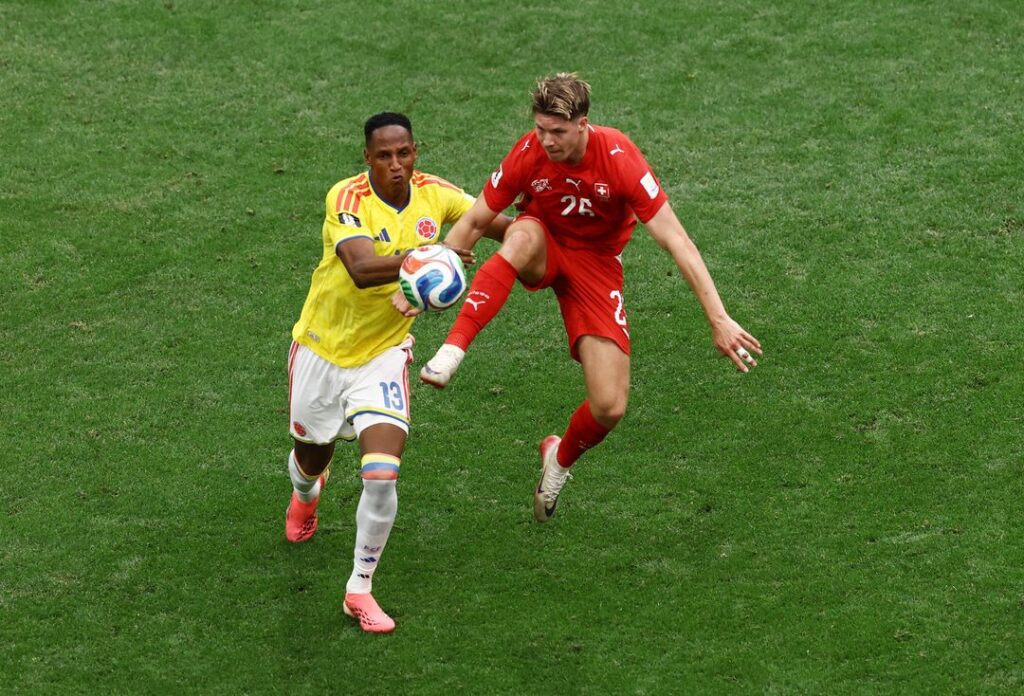 Switzerland Beat Colombia on Penalties to Reach World Cup Quarter-Finals 