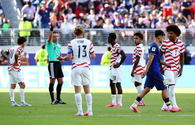 USA Beat Bosnia 2-0 to Reach World Cup Last 16 Despite Balogun's Red Card