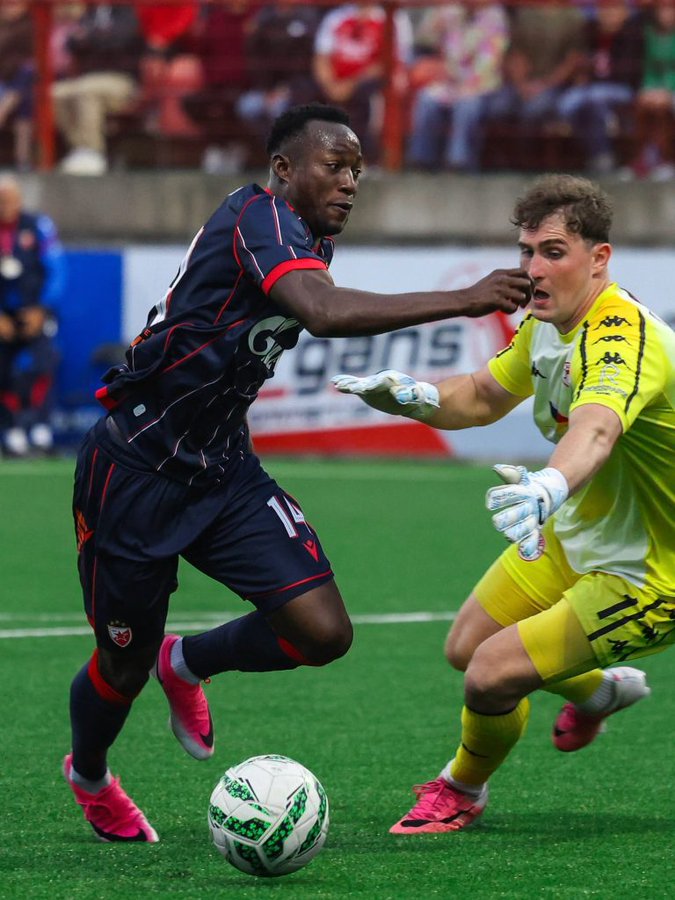 Crvena Zvezda Thrash Larne 4-0 to Take Command in Champions League Qualifiers