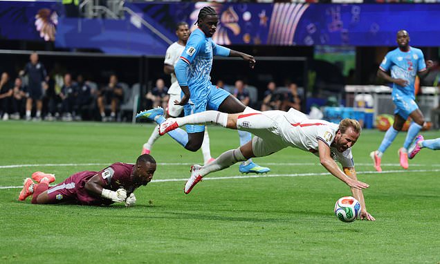 England 2-1 DR Congo: Harry Kane Sends Three Lions Into Last 16 
