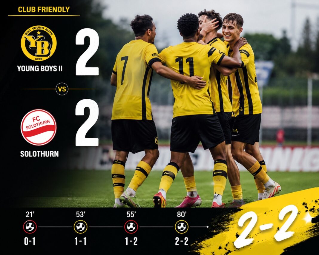 Young Boys II Hold Solothurn in 2-2 Friendly Draw