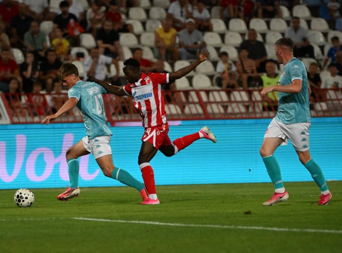 Crvena Zvezda 5-0 Larne: Serbian Giants Put Five Past Northern Irish Champions