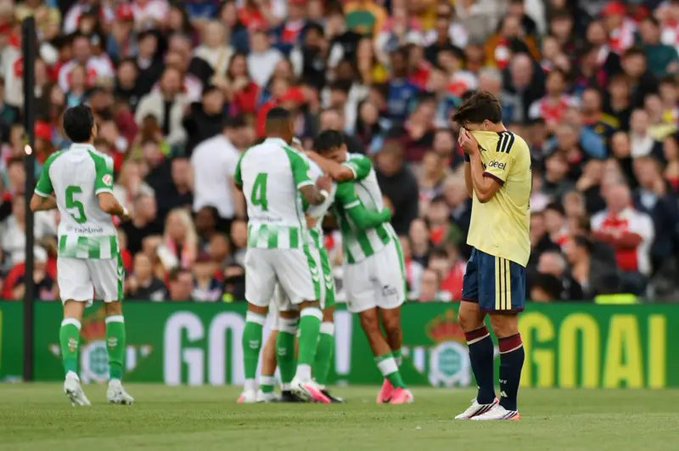 Arsenal 1-3 Real Betis: Match Report, Goals, Player Performances and Key Takeaways
