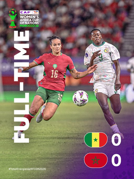 Senegal Women 0-0 Morocco Women: Penalty Miss Seals WAFCON Draw
