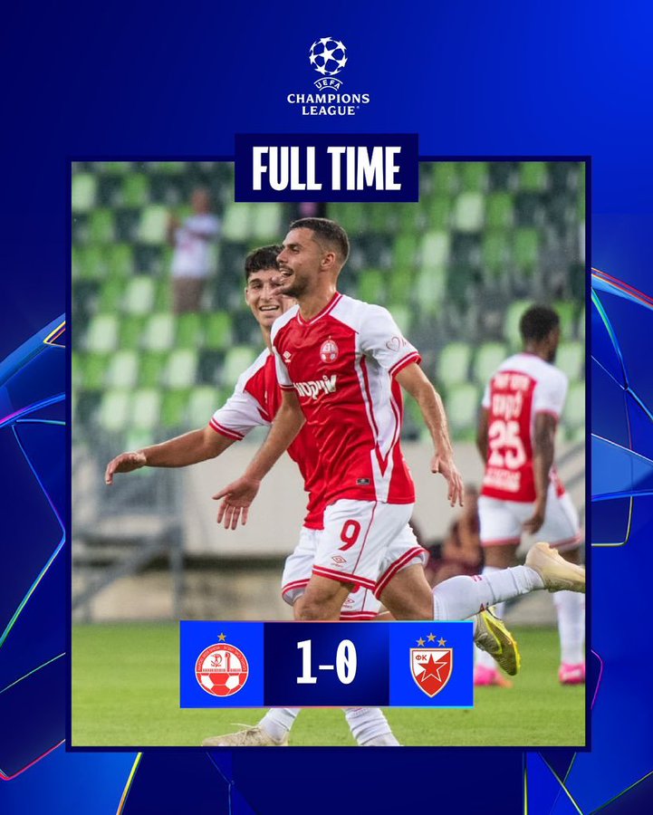 Hapoel Be’er Sheva Beat Red Star Belgrade 1-0 in Dramatic UCL Qualifier