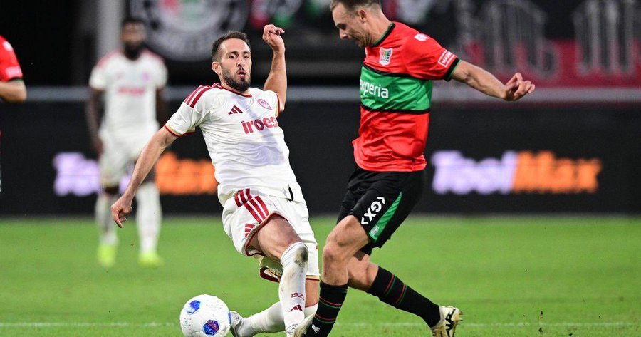NEC Nijmegen Beat Olympiacos 2-1 in Champions League Qualifier