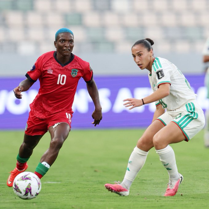Algeria Women 1-3 Malawi Women: Chawinga Stars in AFCON Semi-Final Win