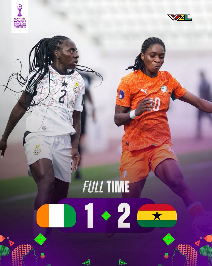 Ghana Women Beat Ivory Coast 2-1 | AFCON Play-in Final