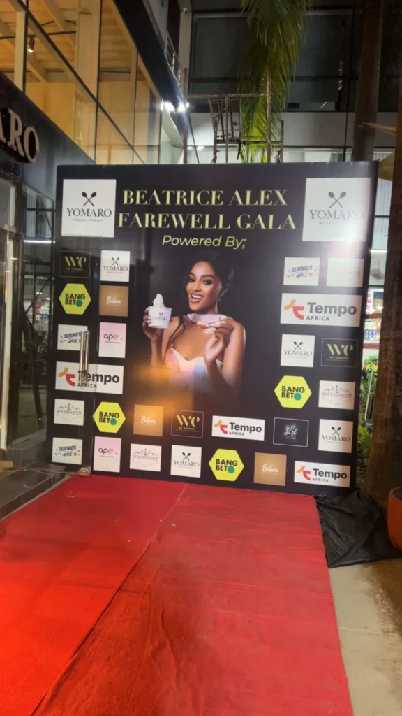 Bangbet Attends Beatrice Alex’s Miss Grand Tanzania 2025 Farewell Gala