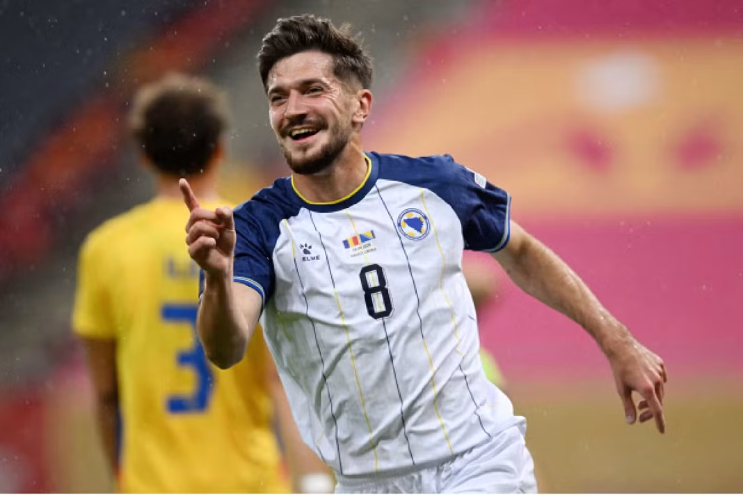 Bosnia Stuns Romania 4-2 in UEFA Nations League Thriller