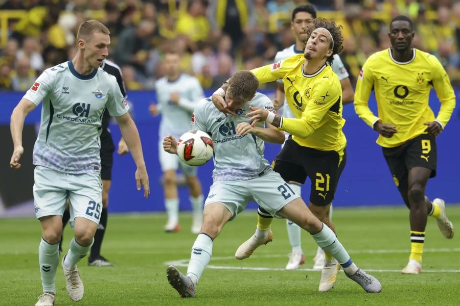 Dortmund 3-0 Paderborn: Nmecha Double Seals Bundesliga Win