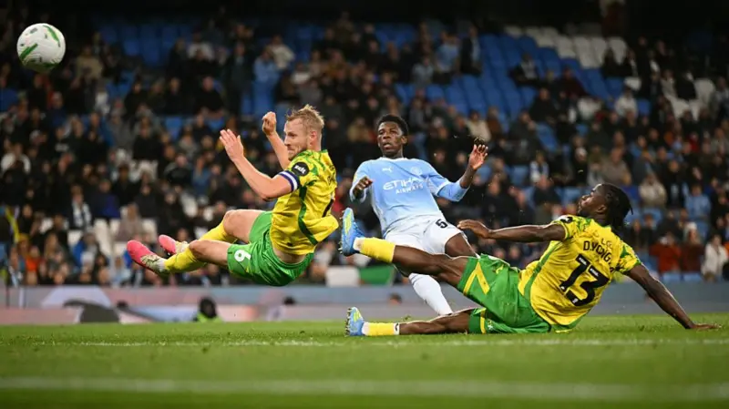 Manchester City 5-0 Norwich: City Cruise Into EFL Cup Last 16