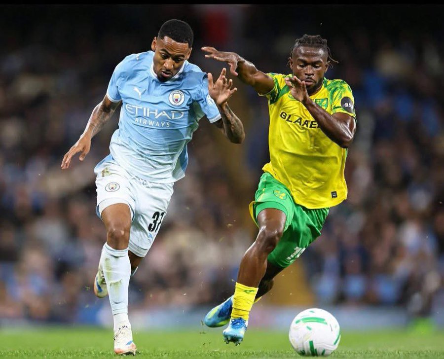 Manchester City 5-0 Norwich: City Cruise Into EFL Cup Last 16