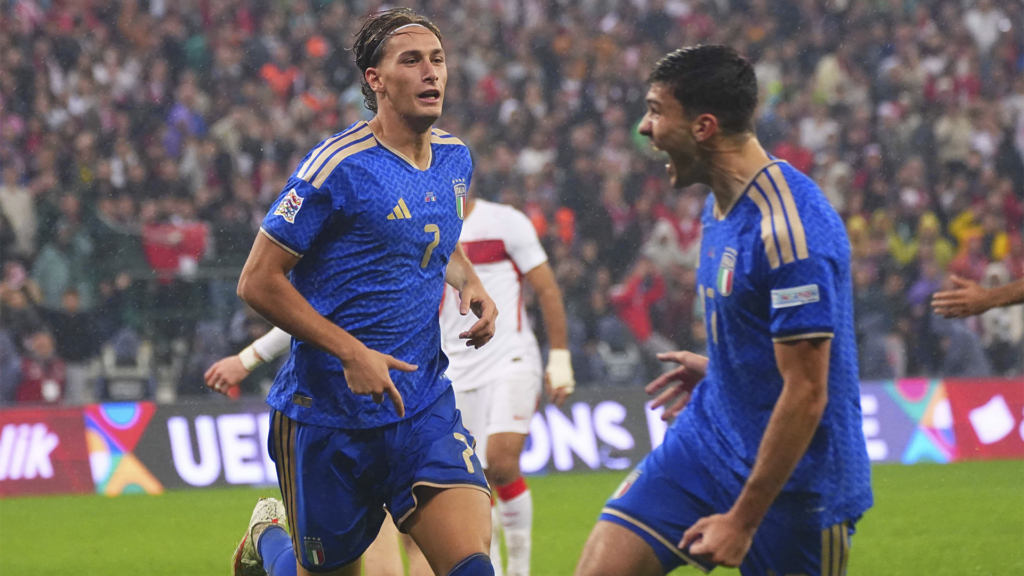Italy Thrash Turkey 4-1 in UEFA Nations League Statement Win