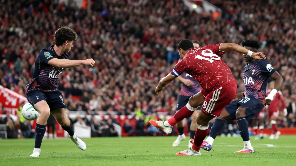 Liverpool Beat Tottenham 3-1 to Advance in the EFL Cup