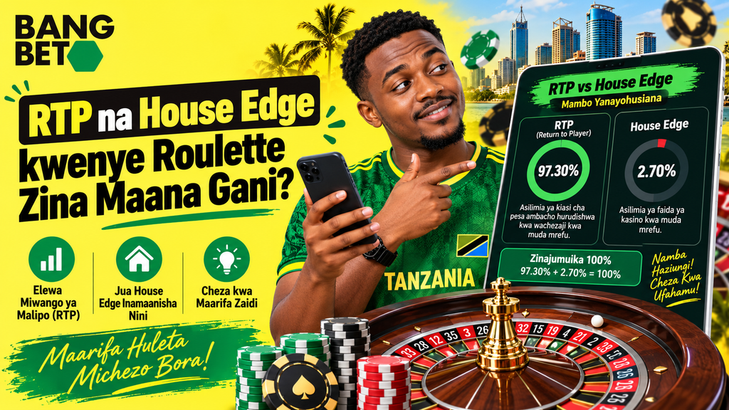 Fahamu tofauti muhimu kati ya European Roulette, American Roulette, na Live Roulette kabla ya kuweka dau lako. Mchanganuo wa miwango ya RTP (97.30%) na House Edge (2.70%) kwenye mchezo wa Roulette mtandaoni.