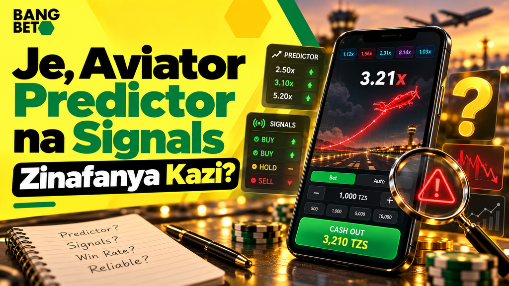 Je, Aviator Predictor na Signals Zinafanya Kazi?
